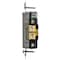 Hubbell Wiring Device-Kellems Straight Blade Receptacle, 5-20R, 20 A, 125V AC, 2 Pole, 3 Wire, Flush Mount, Grounded DR20GRYWRTR - alternate 4